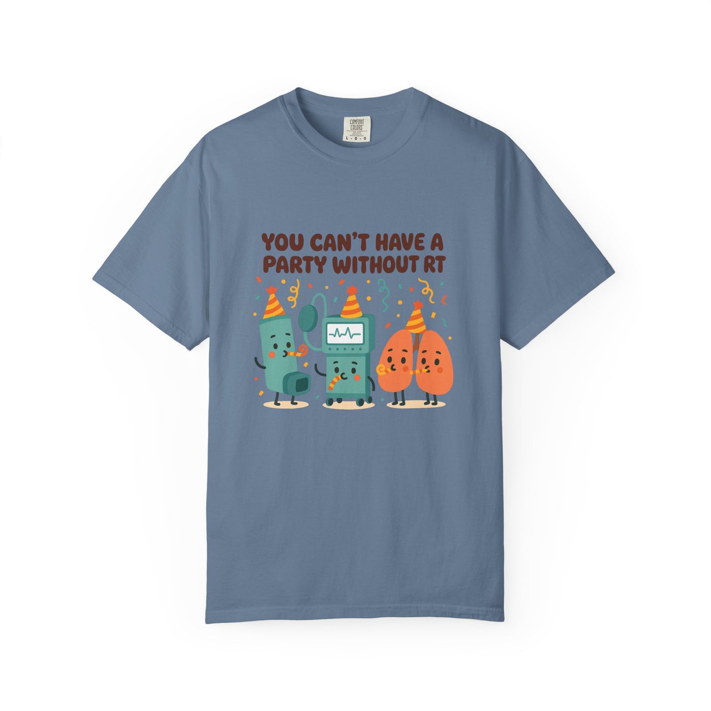 Comfort Color T-Shirt Respiratory Theme Party
