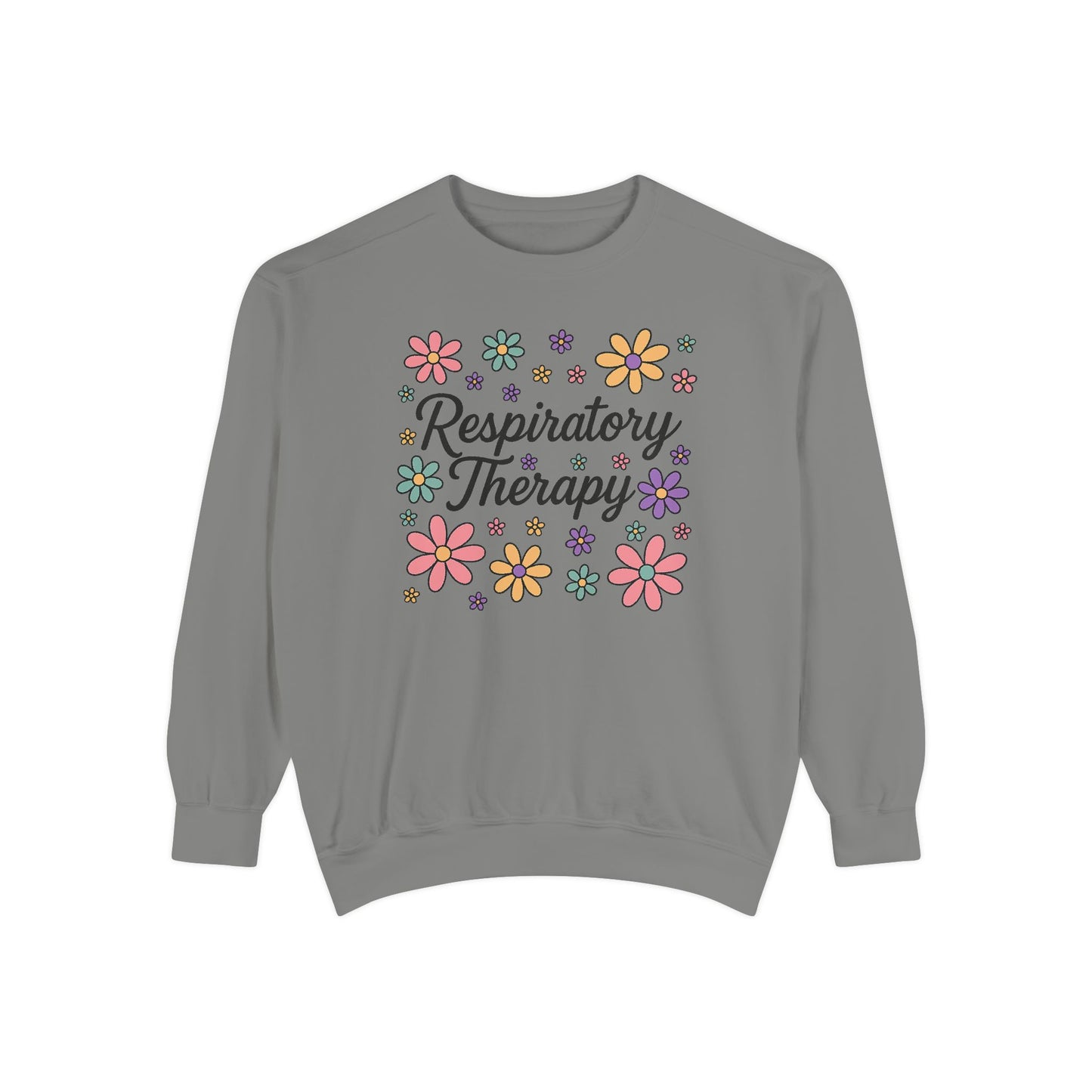 Respiratory Therapy Flower Sweatshirt, Cozy Gift for Nurses, Flower Design, Unisex Comfort Wear, Cute Medical Sweatshirt, Therapy [...]